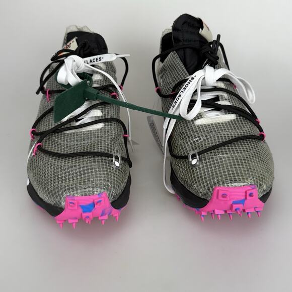 Nike Off-White Vapor Street Laser Fuchsia Wmn Size 12.5/M 11 US CD8178-001 - Picture 6 of 13